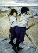 Children. Sasha and Yura Serov Valentin Serov